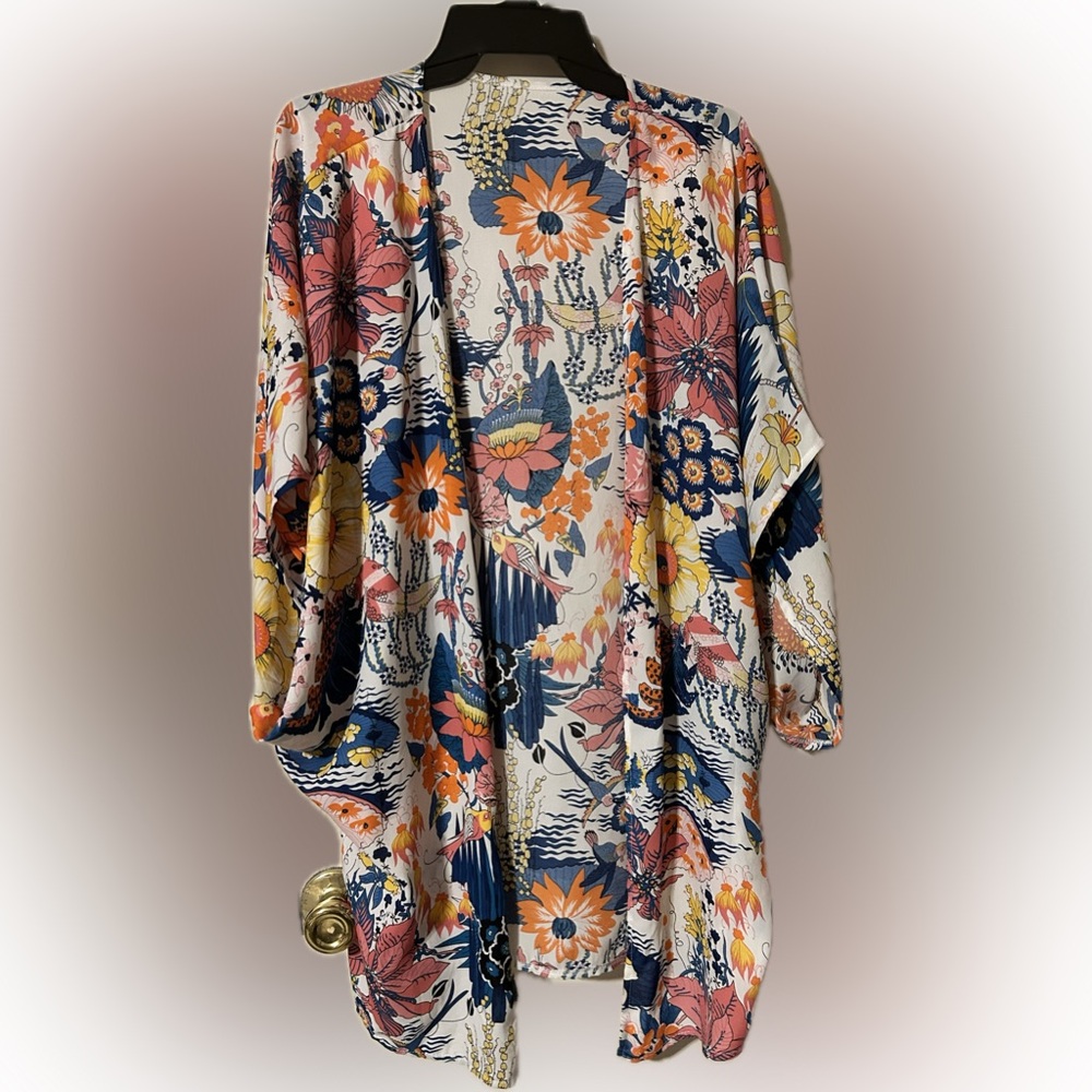 Shein Summer Floral Kimono-XL